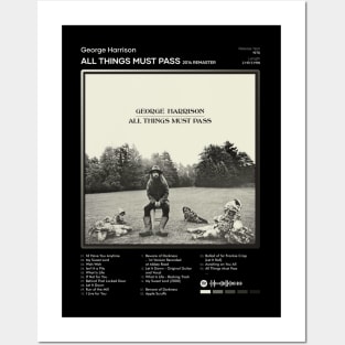 George Harrison - All Things Must Pass Tracklist Album Posters and Art